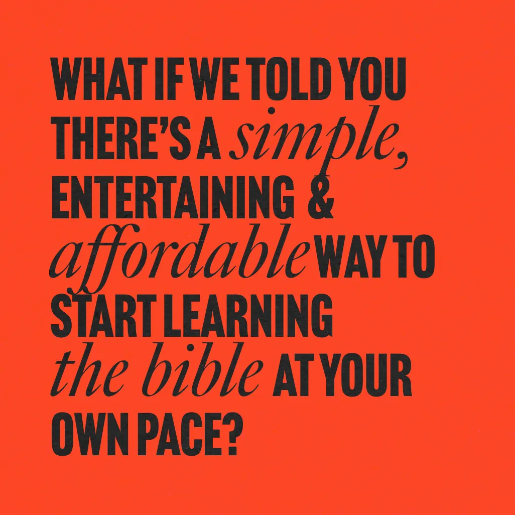 Arma understand the bible for yourself